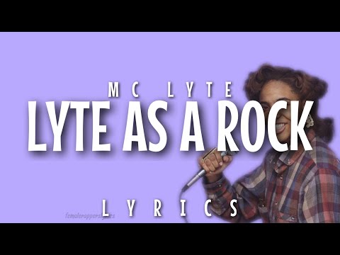 MC Lyte - Lyte as a Rock (Lyrics - Video)