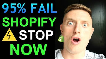 Why 95% Of People Fail with Shopify Dropshipping (STOP DOING THIS)