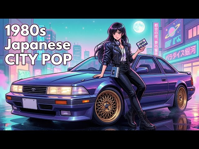 Neon City Pop 80s】Lost in Tokyo Lights | Bubble Era Chill Drive