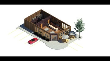 Revit - Cafe Walkthrough