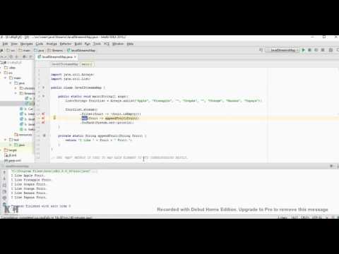 TAMIL JAVA 8 STREAMS MAP METHOD DEMO