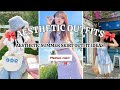 ๋࣭ ⭑⚝๋࣭ ⭑ Aesthetic summer skirt outfits for Meesho and flipkart  ˗ˏˋ ♡ ˎˊ˗ #aesthetic#summer#korean