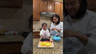 Smoothie With My Fav Girl She Loves Helping