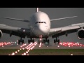 Emirates A380 Arriving and Departing Manchester Airport