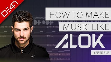 How To Make Music Like Alok - FL Studio Tutorial (+FREE FLP)