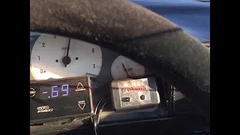 e30 Turbo Holset hx40 1st and 2nd gear pull.