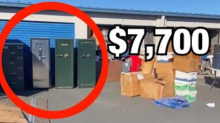 FOUND a BODY & 4 Locked SAFES in these $7,700 Storage Units