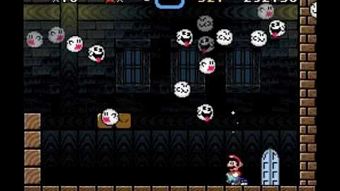 Super Mario World Forest Ghost House Secret Exit