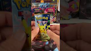 I can't believe I pulled this... 30th Celebration Bundle #pokemon #pokemontcg #shorts