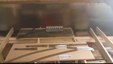 Exeter and laira. Building the bench work and layout plans