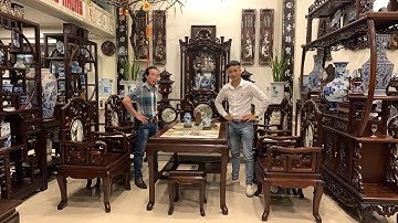 Ghế Móc Mỏ Đẹp - Bàn Ghế Cổ Xưa - Đồ Gỗ Mỹ Nghệ Đẹp - Nội Thất Nhà Gỗ - Tràng Kỷ - Đồ Gỗ Đẹp Lối Xưa