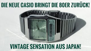 Duale Zeitanzeige für das gelungene Retro-Outfit! CASIO VINTAGE AQ-800ECGG-3A Review Deutsch AQ-800E