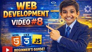 Video 8: HTML Block vs Inline Elements Explained 🔥 | Div, Span &amp; Layout Basics