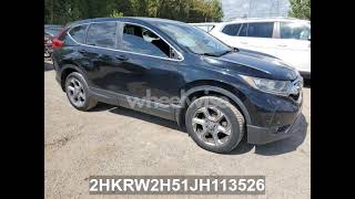 2018 HONDA CR-V EX | VIN 2HKRW2H51JH113526