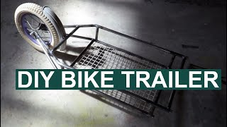 DIY Bike Bicycle Trailer Build - Part 1 Video Tutorial | Welding and Fabrication