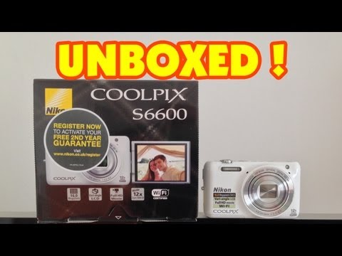 Nikon Coolpix S6600 Unboxing & First Look