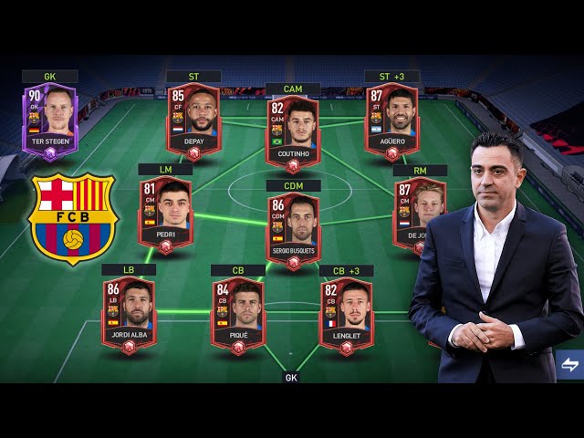 FC Barcelona - Past & present squad FIFA Mobile 22 No Ronaldinho I like MSN  More ♥️ #fifamobile #fcb #messi #neymar #barcelona #xavi