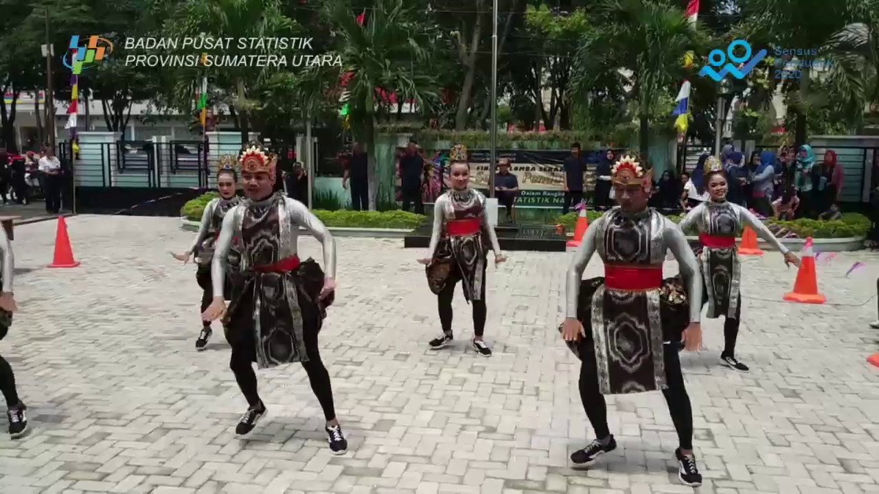 Lomba Senam SP2020 BPS Provinsi Sumatera Utara