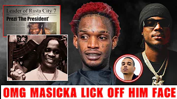Masicka Hit Down Producer With Porsche Car | Skeng Link Up Prezzi | Prince Swanny New Album
