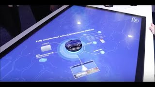 Mobileye interactive display of ADAS and AV solutions at CES 2020