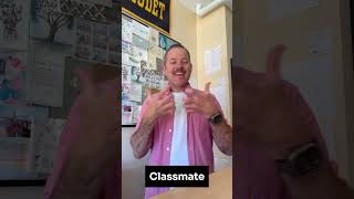 How to Sign "Classmate" in ASL