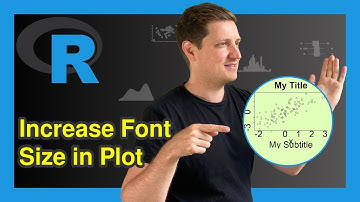 Increase Font Size in Base R Plot (5 Examples) | Change Text Sizes | cex Argument of plot() Function