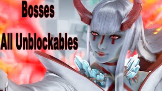 All Tekken Bosses Unblockables (1995-2021)