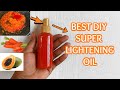 BEST DIY CARROT AND PAPAYA SKIN LIGHTENING OIL 😻😻 USE THIS AND WATCH YOUR SKIN GLOW🙅🏽‍♀️😍😍