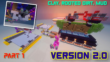 New Automatic Clay Farm (1 / 2) - Minecraft Tutorial