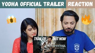 YODHA - OFFICIAL TRAILER (REACTION) | Sidharth Malhotra | Raashii Khanna | Disha Patani