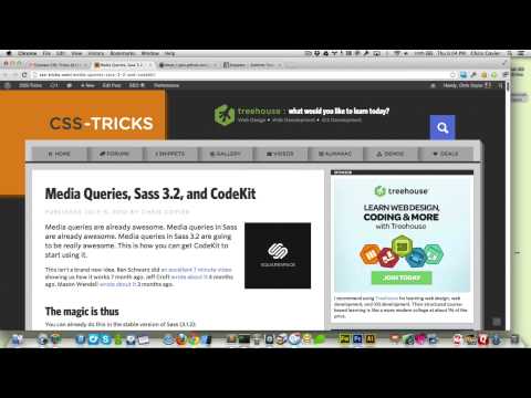 CSS-Tricks Screencast #120: A Sublime Text Snippet for Media Query Mixins