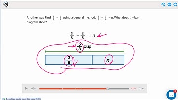 9-5: Subtract Fractions with Like Denominators