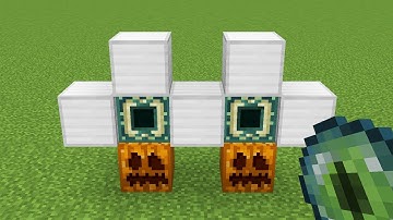 what if you create a DOUBLE END GOLEM STORM inverted in minecraft