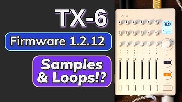 TX-6 Firmware Update 1.2.12 - How to Sample & Loop - pretty cool (and limited) 😅
