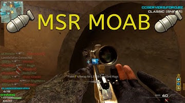 Mw3 | Fast Quickscope only Moab w/MSR