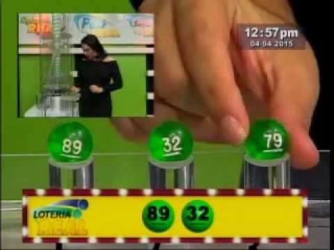 Sorteo Real 1:00Pm 4 de Abril del 2015 juegos panamericanos 2019 en vivo