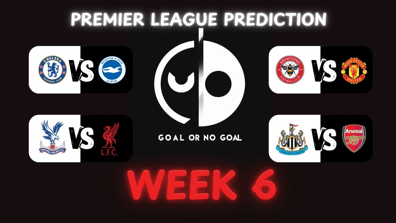 Premier League Matchweek 6 Predictions 2025/26 | Shocking Upset Incoming?