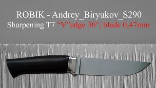 ROBIK - AB - S290 - sharpening T7 - \