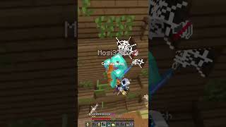 Double tap spear mace #gaming #minecraft #shorts