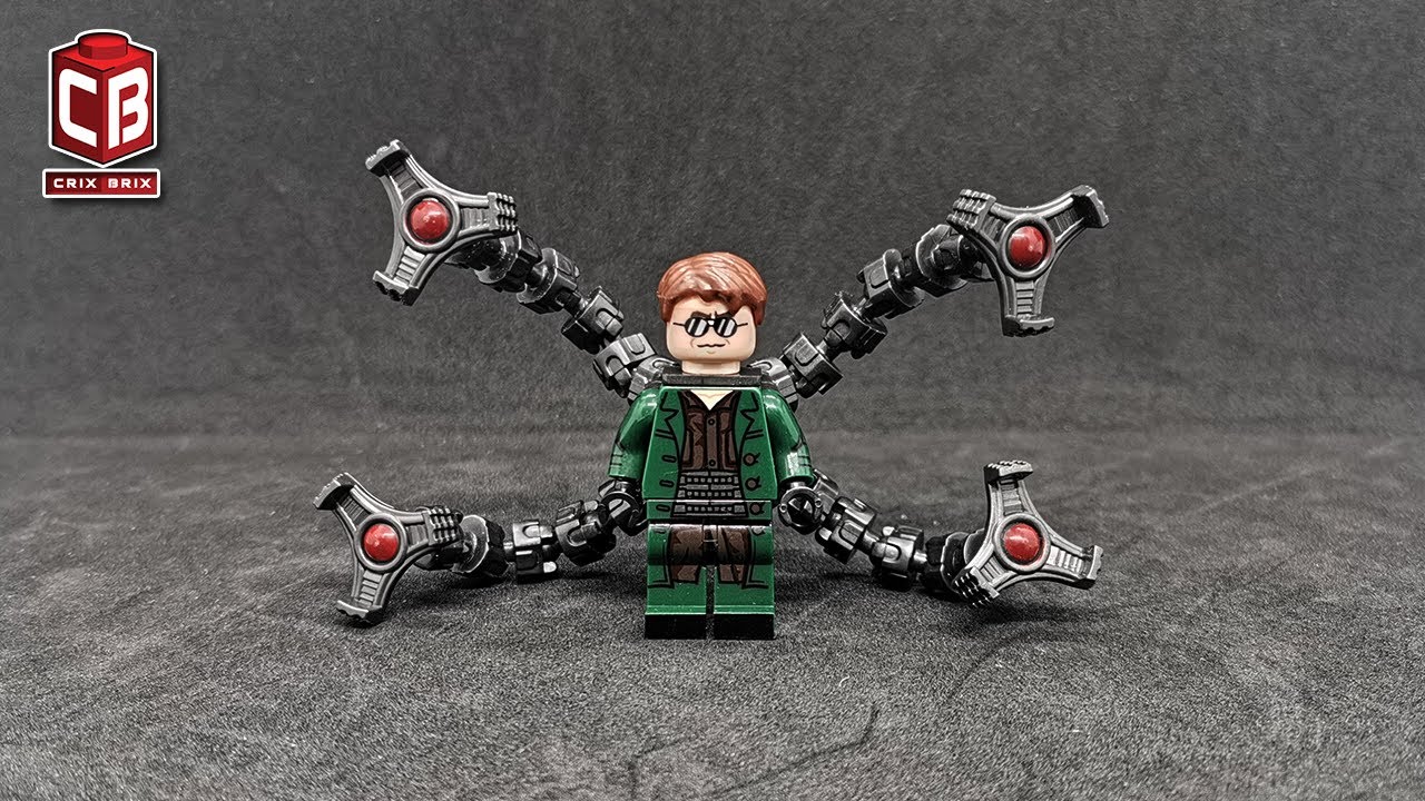 LEGO Doctor Octopus Minifigure XH1833 Unofficial Lego - YouTube