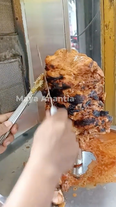 Ide Menarik!! Shawarma Jajanan Khas Lebanon Cuma 16rb an #streetfood #fyp #shorts