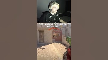xQc’s INSANE $500 DEAGLE ACE 😳💰 | CS2 Highlight 🔥