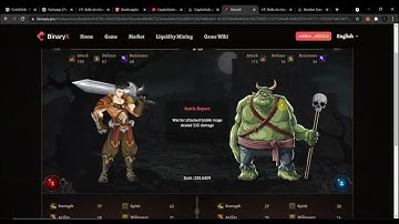 BinaryX NFT GAME ADVENTURE + / DUNGEON RUN #44 CYBERDRAGON PLAY TO EARN