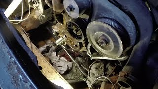Engine Front Parts REMOVAL  1993 Ford F150 4.9