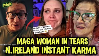 Trump Voter Throws a Tantrum in Northern Ireland & INSTANTLY REGRETTED IT