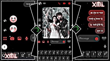 Tor Mon Paray 🥀 Chat Lyrics 📄 XML | Alight Motion XML | Bangla Song Status |