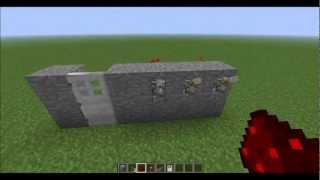 Minecraft Worlds Smallest combination lock Tutorial