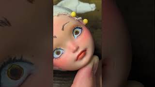 🐔 🤏 ooak doll! #customdollrepaint #dollartist #doll #artist #sewing #monsterhigh #art #faceup @fairiekin