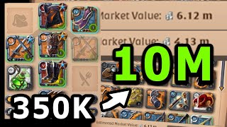 ALBION ONLINE 350K BUILDS TO 10M - SOLO - DAGGER PAIR T6