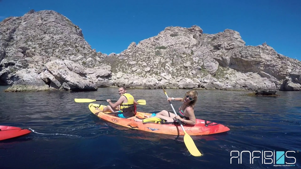 Kayak en ibiza Atlantis-Es Vedrá- Cala D´Hort